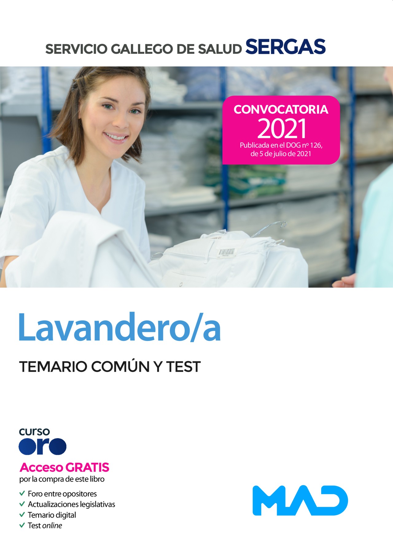 Lavandero/a Temario Común y test
