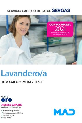 Lavandero/a Temario Común y test