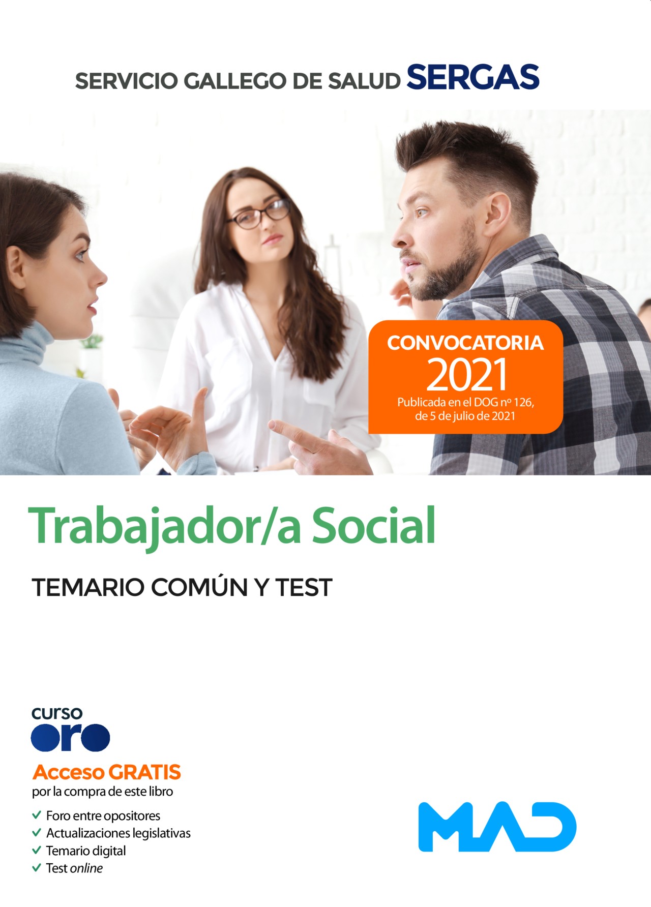 Trabajador Social Temario común y test